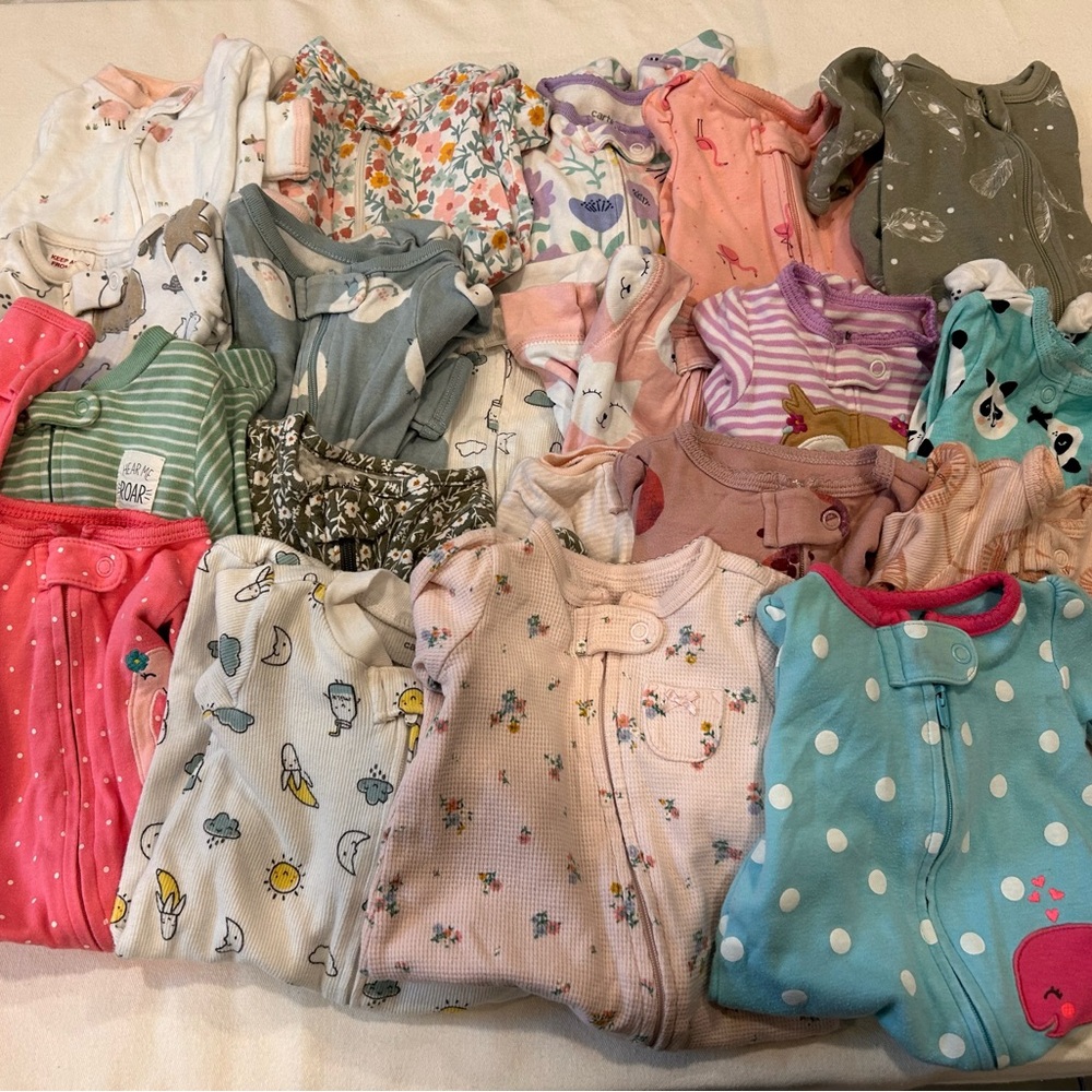 20 carters newborn onesie bundle